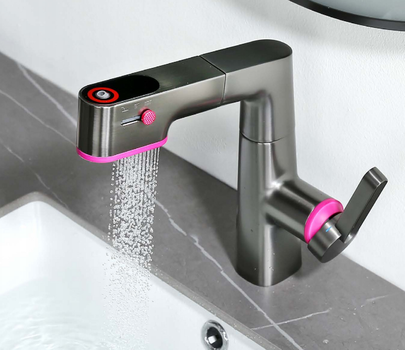 Grifo de cuenca de funciones múltiples con rociador de gárgla BF04001-BGM