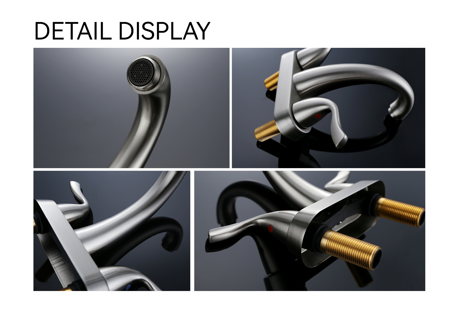 grifo de ba&ntilde;o de 3 orificios