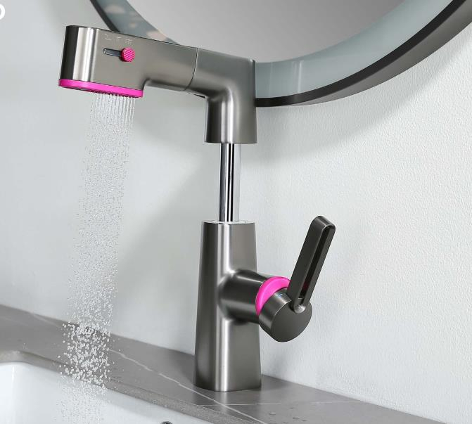 Grifo de cuenca de funciones múltiples con rociador de gárgla BF04001-BGM