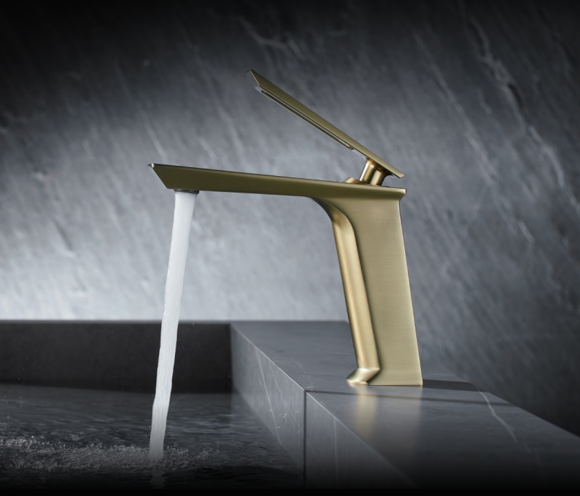 All Brass Bathem Baethed Faucet New Fashion Diseño de moda Cinta de agua BF01023-Bg