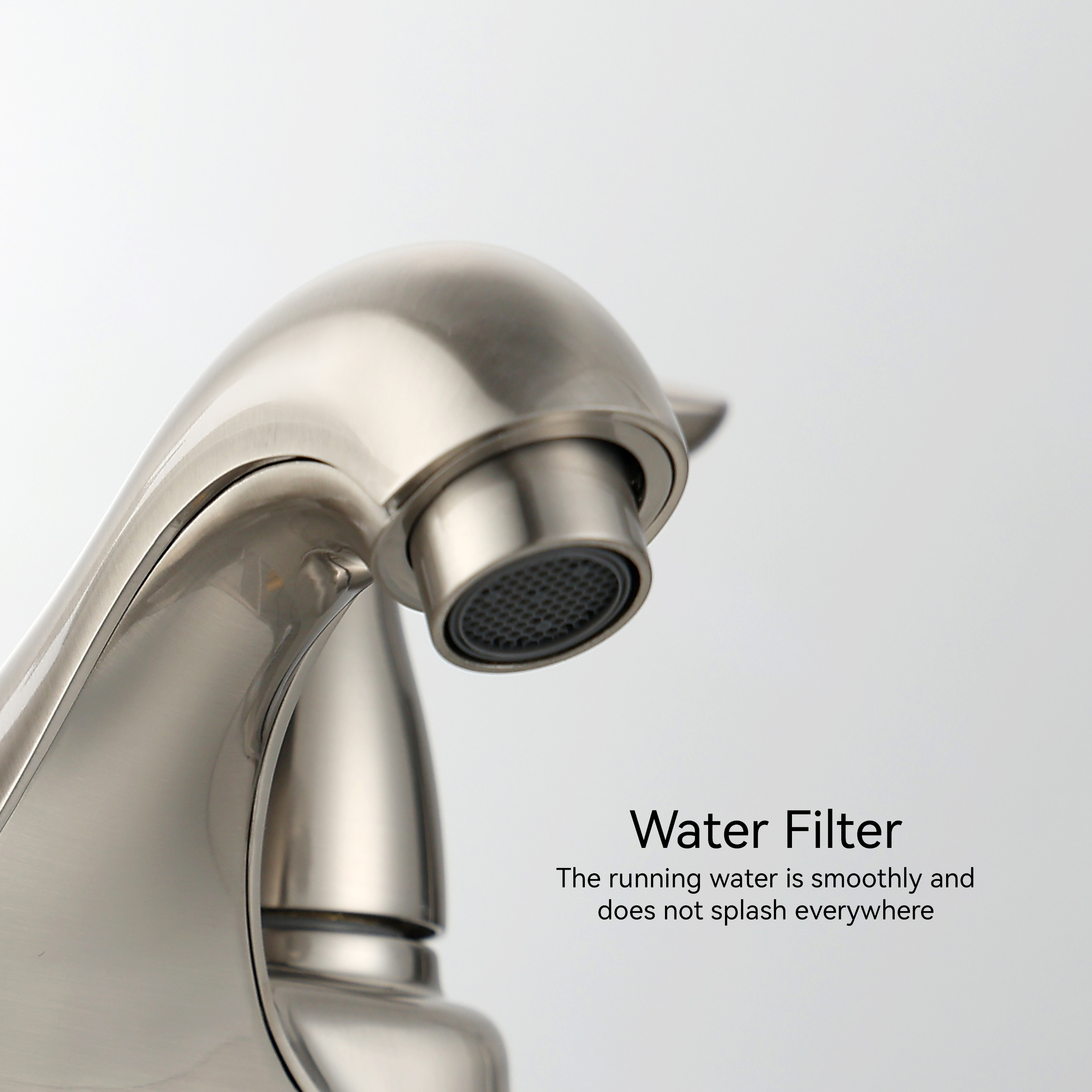 Sly cepillado níquel Nuevo diseño de lujo Taps de baño Mezclador de fregadero de fregadero
