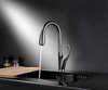 Sly Brass Chrome Pull-Out Spray Kitchen Fregadera Mezcladora de grifo