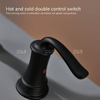 SLY Grifo de lavabo generalizado de dos manijas CWFseries Grifo mezclador de agua para baño Grifo de lavabo de lavado de cara 