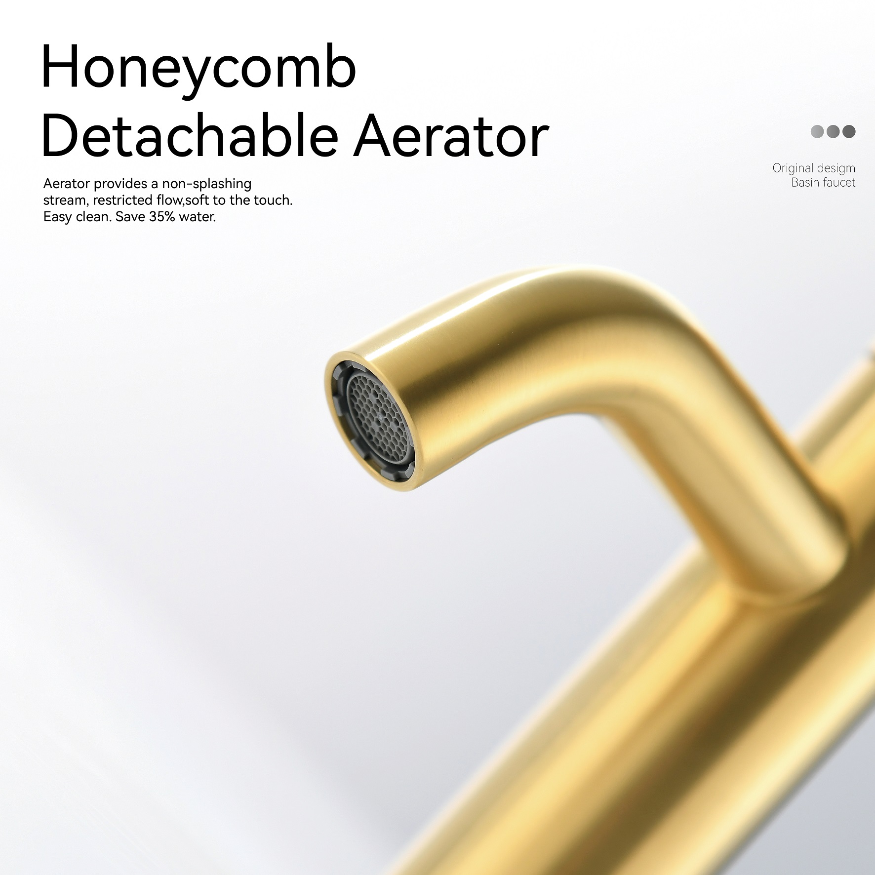 grifo de ba&ntilde;o blanco