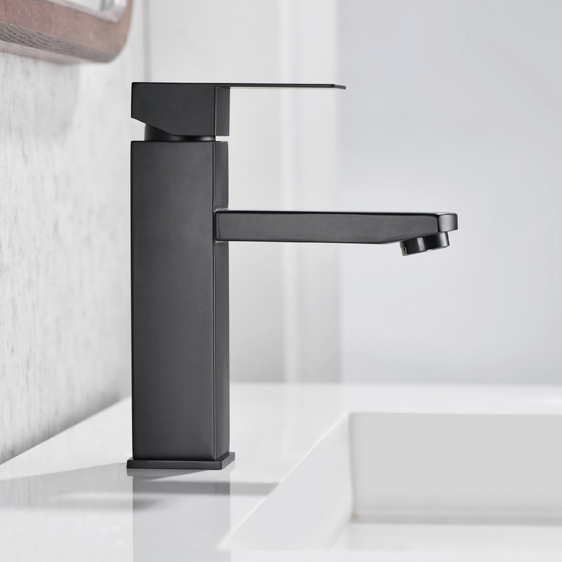 Sly Matte Black Descuento Batio de baño Single Lever Taps de grifo