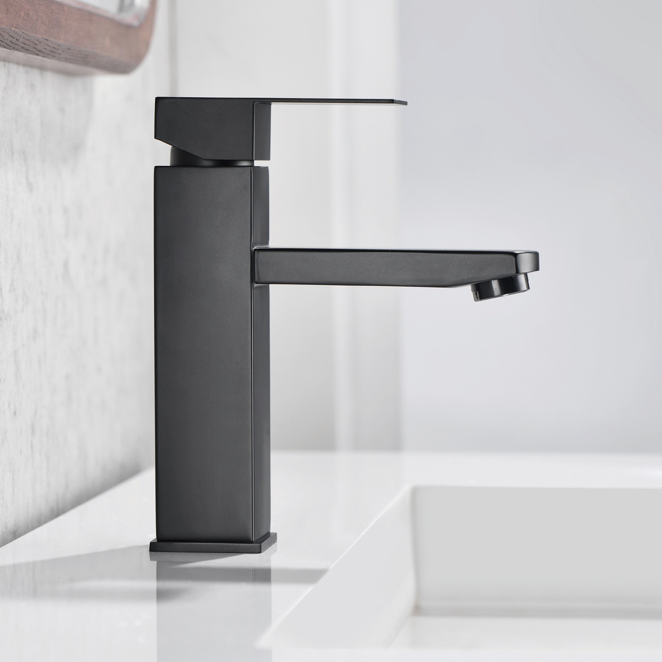 Sly Matte Black Descuento Batio de baño Single Lever Taps de grifo