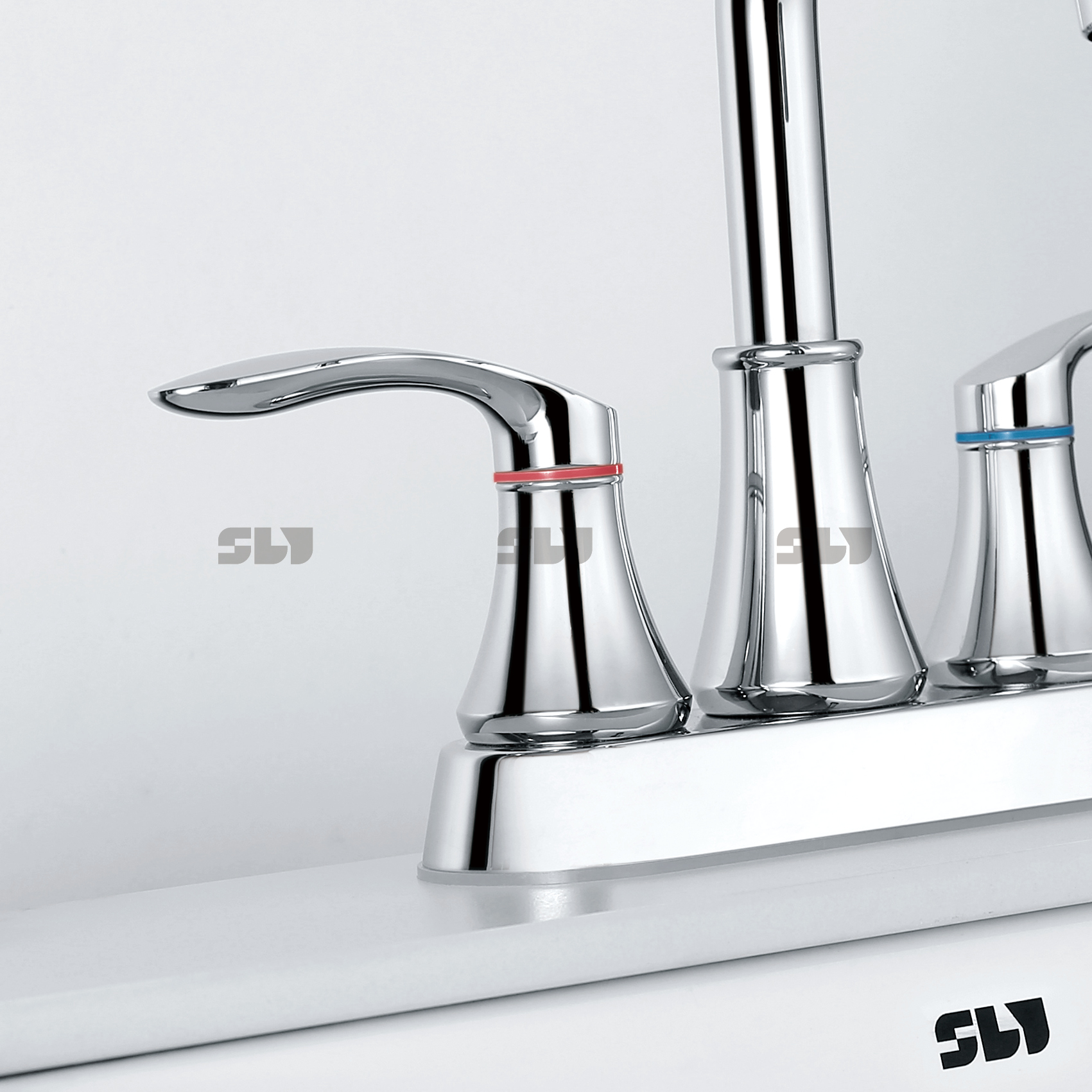 grifo de ba&ntilde;o de n&iacute;quel cepillado