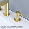 Grifo de doble manija de oro de lujo de venta caliente SLY