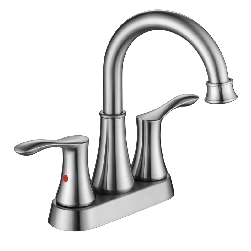 Sly Chrome Digital Digital Digital Toque Mango de aleación de zinc Basin grifos de tocador para baño