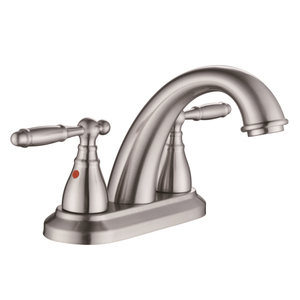 Grifo de pared de pared cromada de latón. Taps de baño de matriz de la batería de la batidora