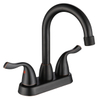 Sly Hot vende grifos de mango de doble cabeza grifos de baño de 4 pulgadas Centerset grifo