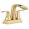 Diseño moderno de latón Sly grifo de lavabo de baño de un solo orificio en stock