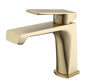 Sly Brass Baño Fregadero redondo de cascada redonda de palanca de una sola palanca fría toque