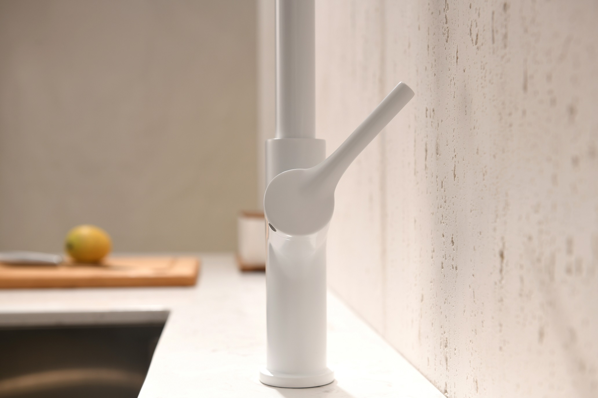 grifo de cocina con abatible