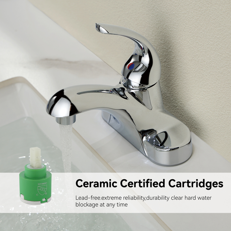 Samliyu Chrome Baño Taucet Mezclador de grifo de grifo caliente Basina fría de agua de agua de agua y grifos de baño de baño