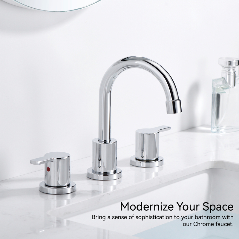 Cuenca del baño Sly Basina extendida del grifo del grifo Cupc Cupc Doble Many Many Freucet 