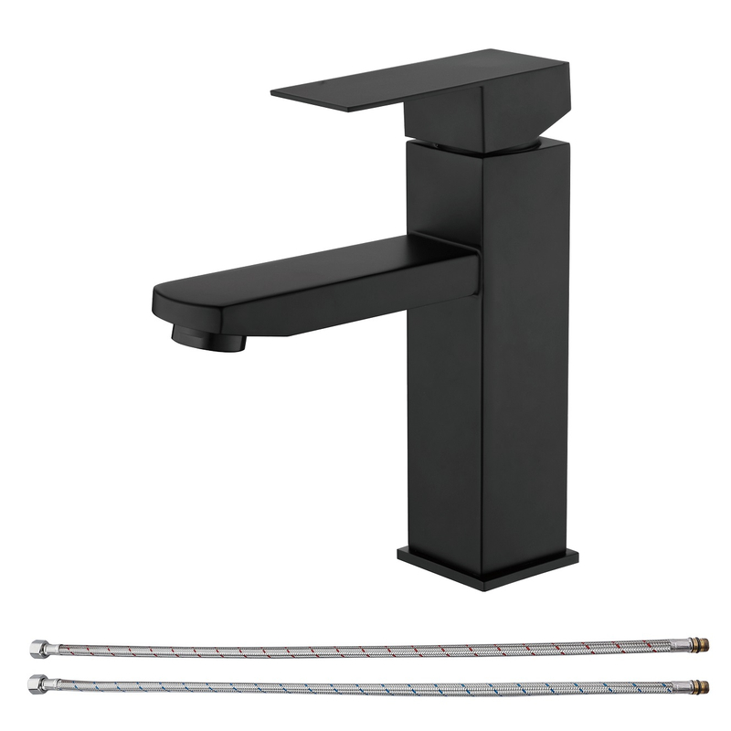 Sly Matte Black Descuento Batio de baño Single Lever Taps de grifo