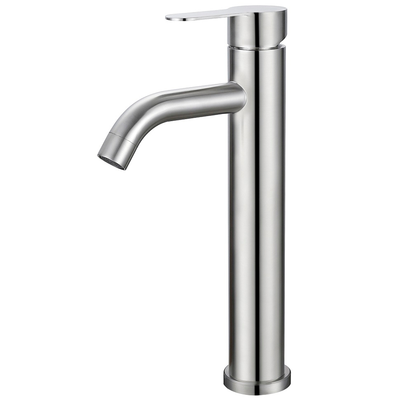 Sly Cepilled Nickel Fabricador de fabricante de níquel caliente grifo de baño de cobre frío y caliente