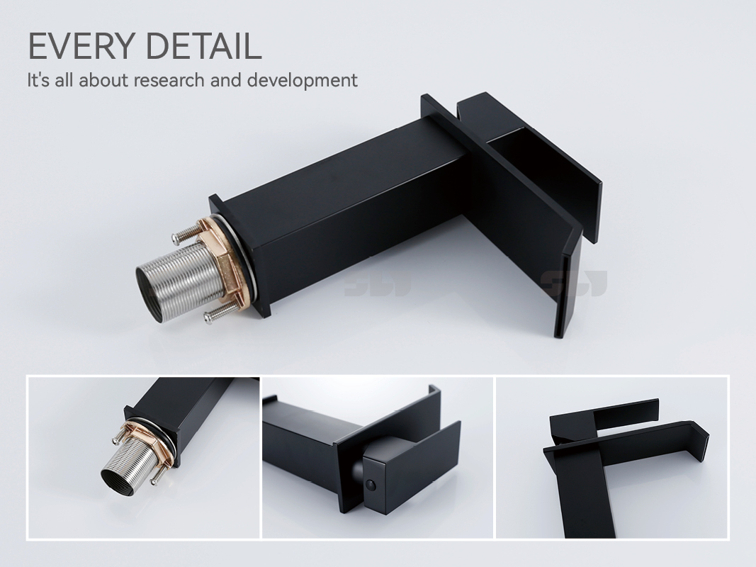 grifos de ba&ntilde;o con mango blanco