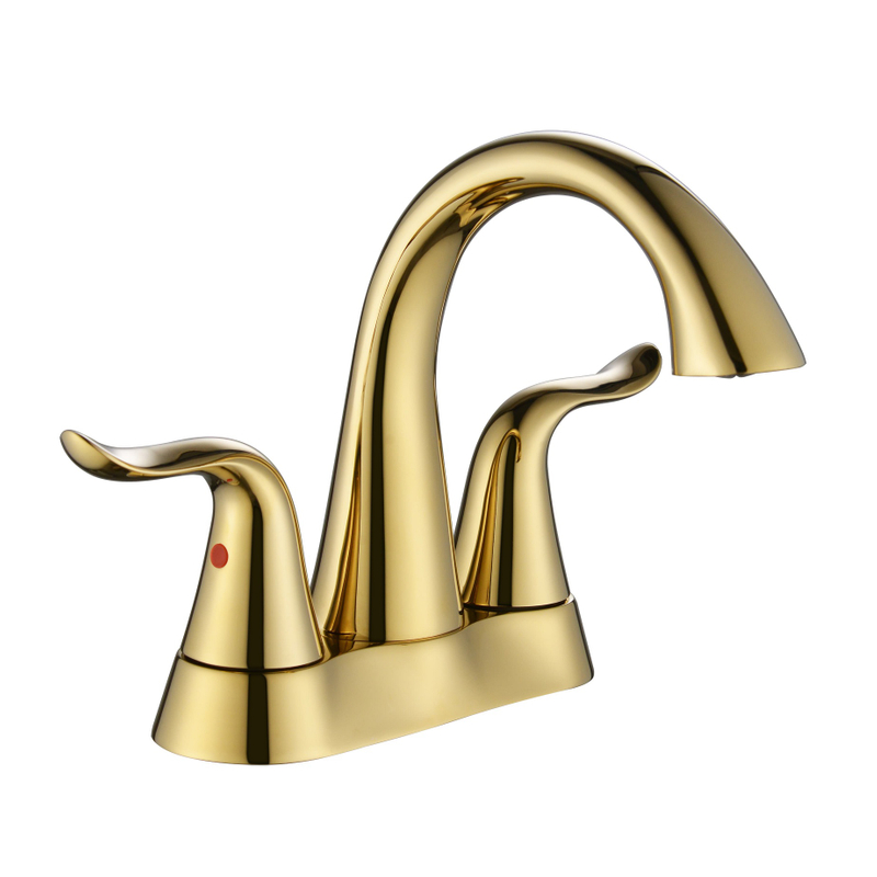 Grifo de baño de níquel cepillado de latón astuto hecho en latón de grifos modernos montados en la pared fregadero de baño