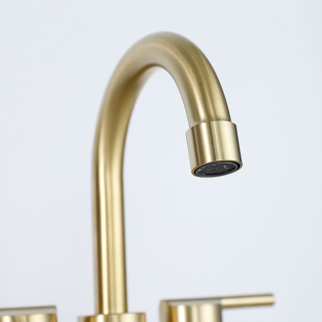 Níquel cepillado con poca potencia Control de agua Con cuenca del baño del baño