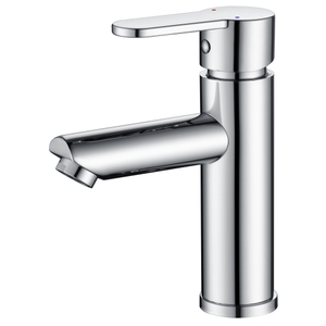 Sly Chrome Matte Black Baño Black Fregadero Mango montado montones montado en el cuerpo de zinc cuadrado Alto grifo de cuenca