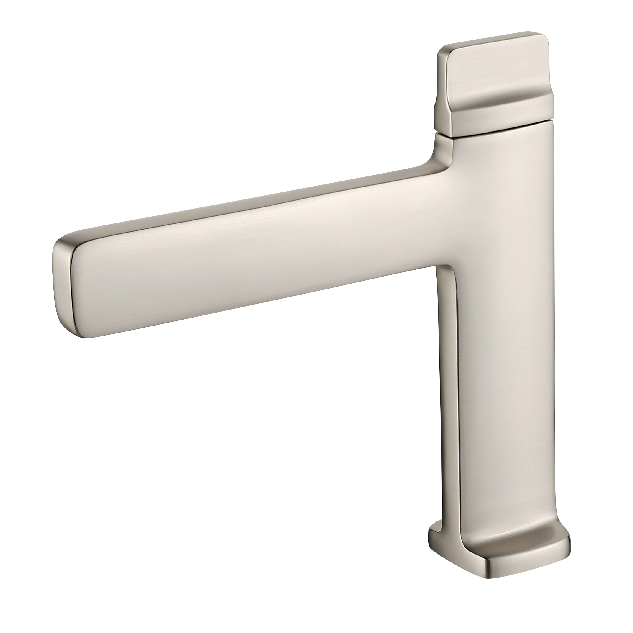 Sly Brass Chrome Waterfall Mixer Toque Toque de un solo agujero de baño Fregadero de baño