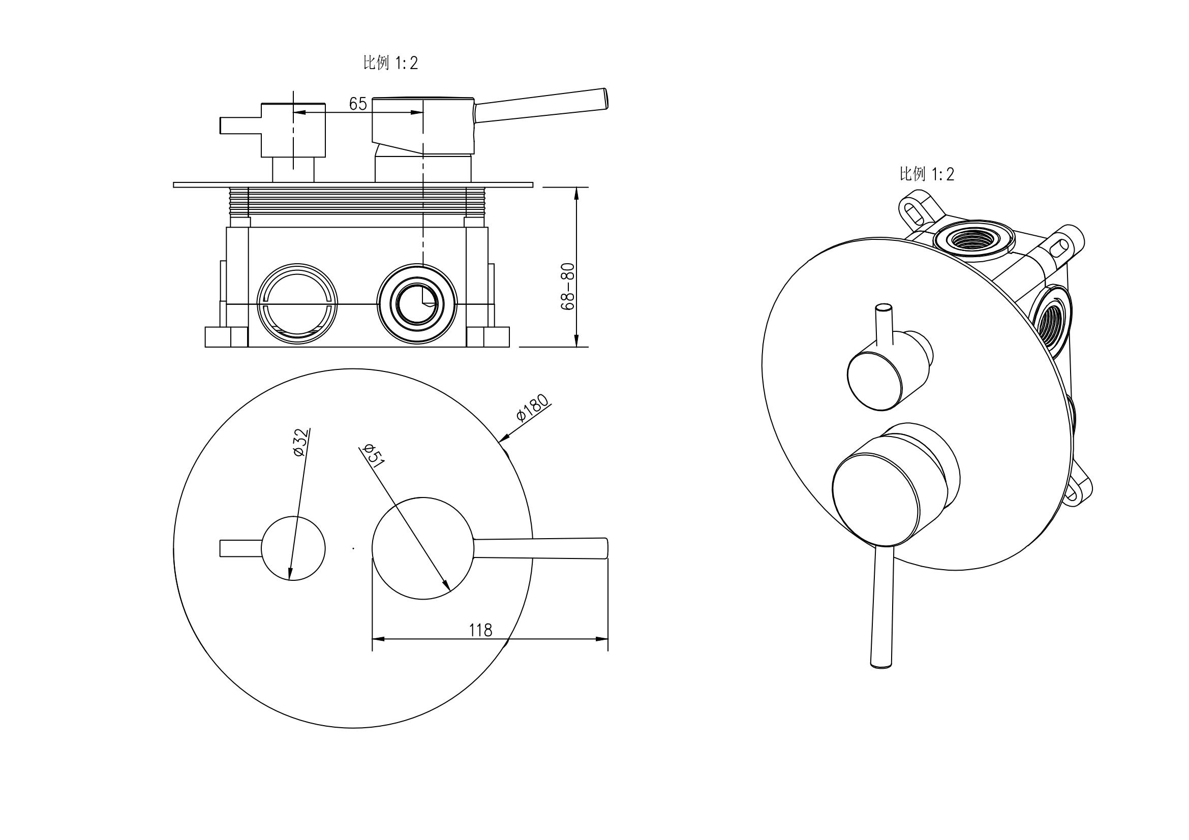 en la pared del grifo 