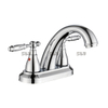Grifo de lavabo SLY Grifo central de 4 pulgadas Grifo de baño con palanca cromada