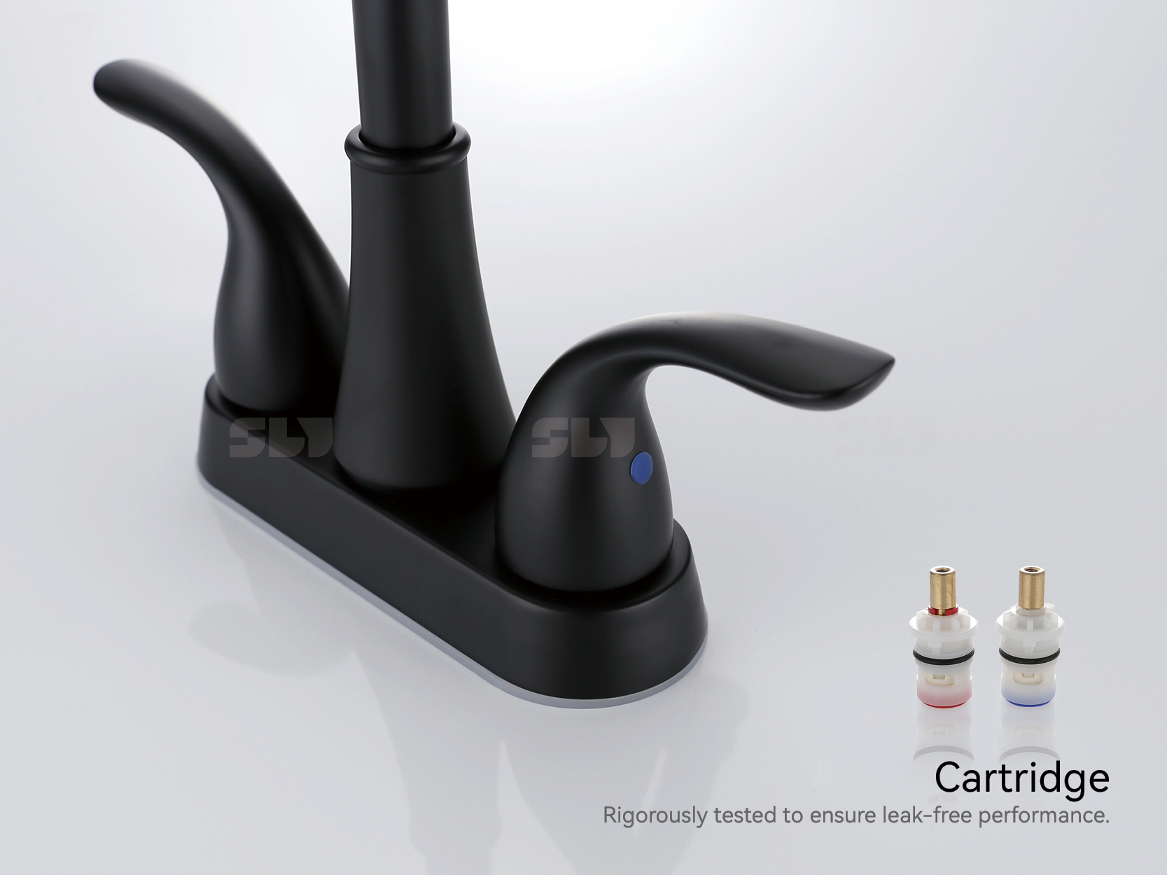 grifo de ba&ntilde;o vintage de un solo orificio