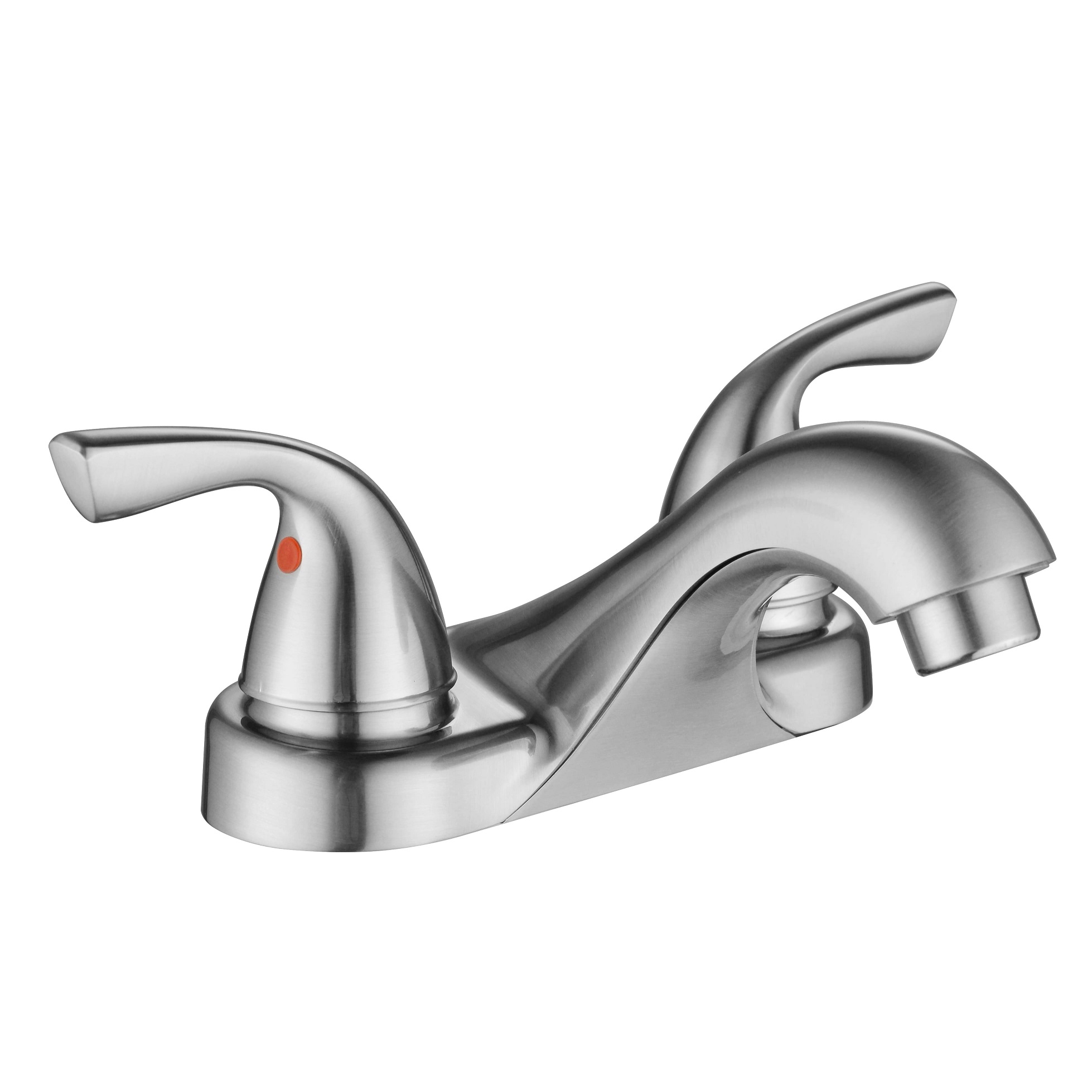 Grifo de la batidora del baño de níquel cepillado con cepillado
