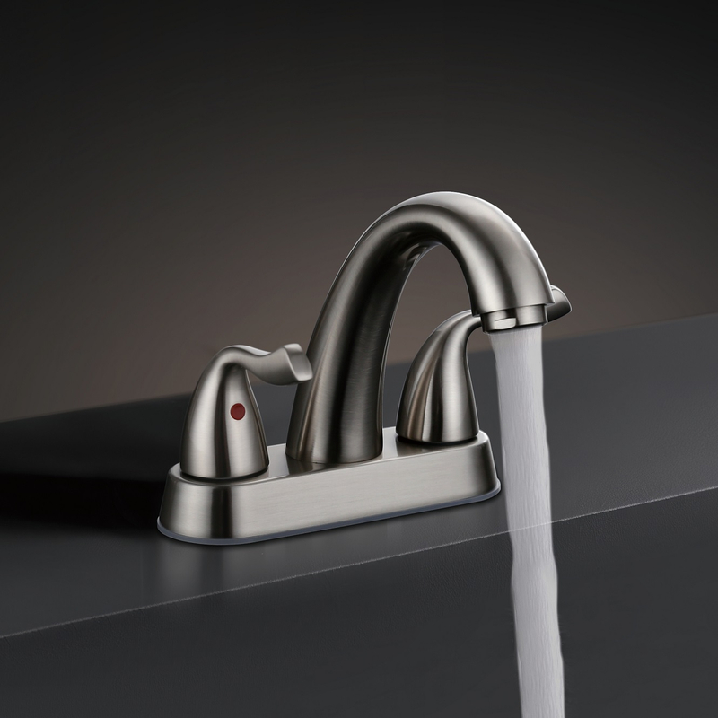 Sly Brass Modern Kitchen Bathing Baithing Taps Taps Basin Congator con agujero de mango único