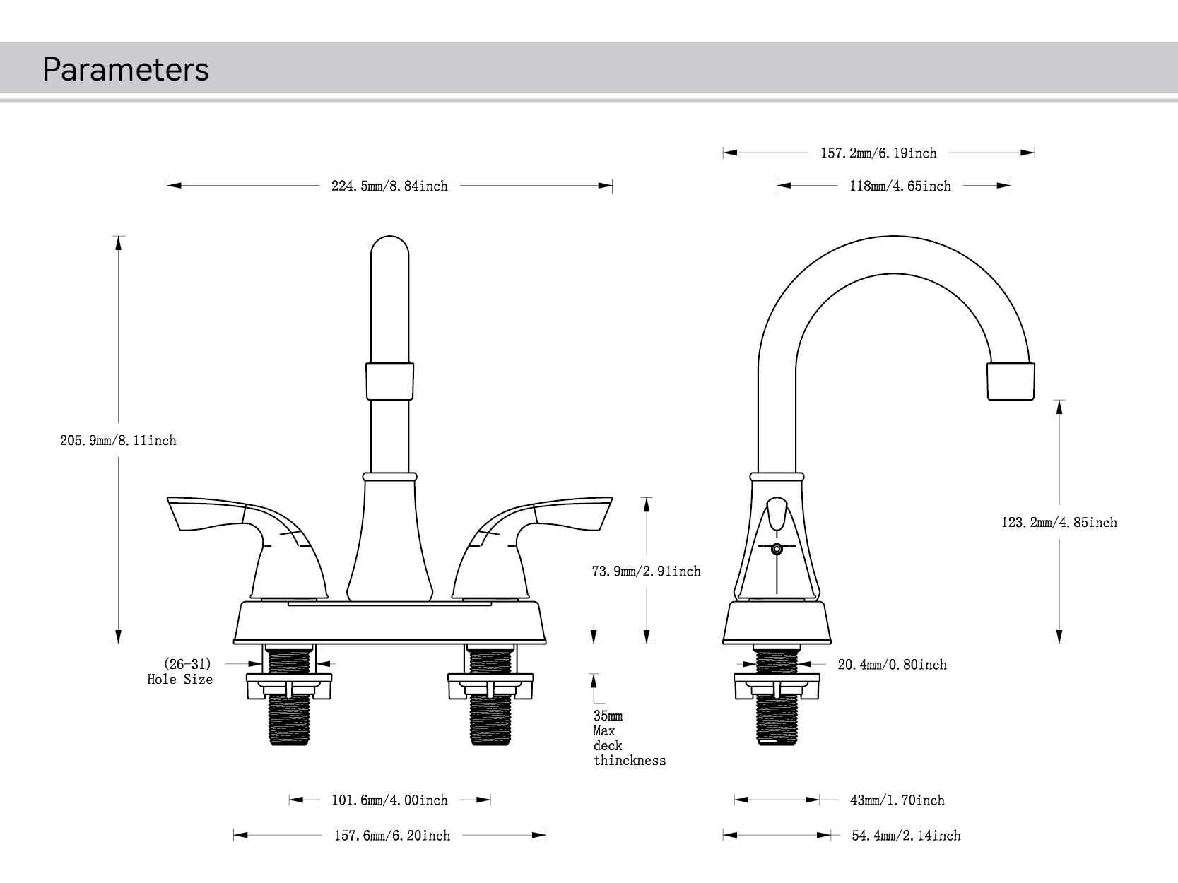 grifos de ba&ntilde;o