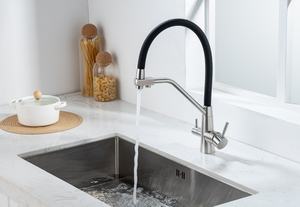 Grifos de cocina con filtro para uso doméstico
