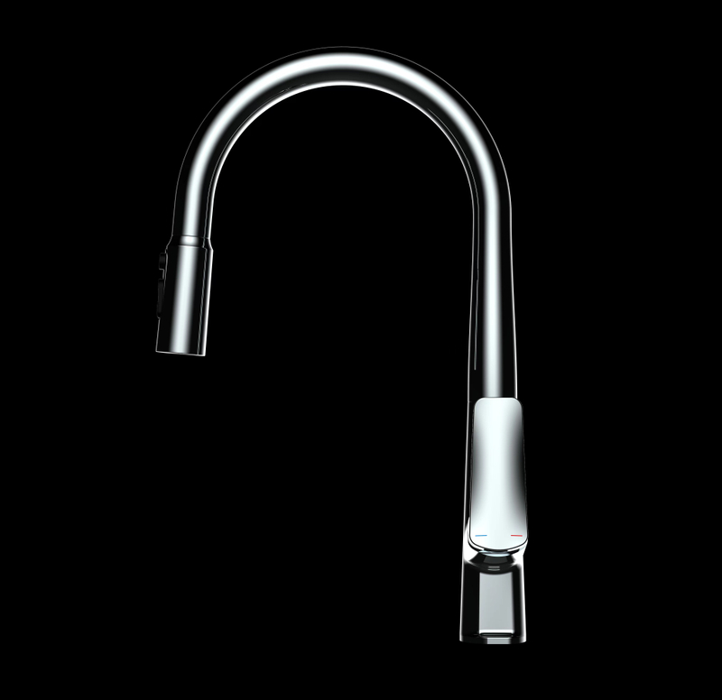 Fábrica de fábrica sly al por mayor rociador cromado filtr fíncipe sacado del grifo del grifo del grifo del grifo de la cocina grifo