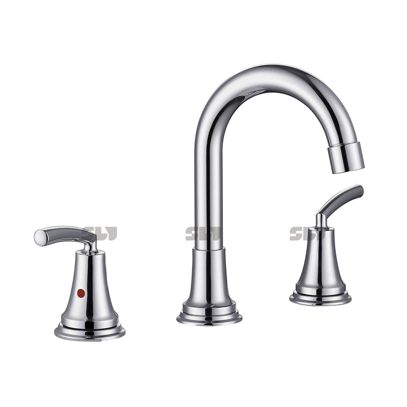 SLY Grifo monomando de 3 orificios Mezclador de lavabo generalizado 