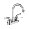 Grifo de lavabo de baño de dos orificios SLY Grifo de tocador