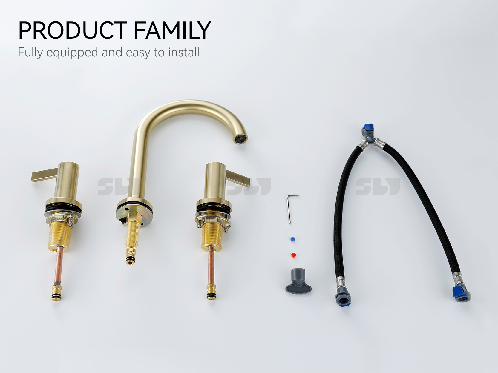 grifo de lavabo de acero inoxidable