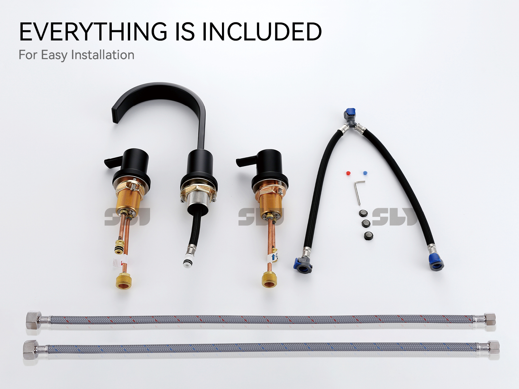 grifo de ba&ntilde;o de doble manija