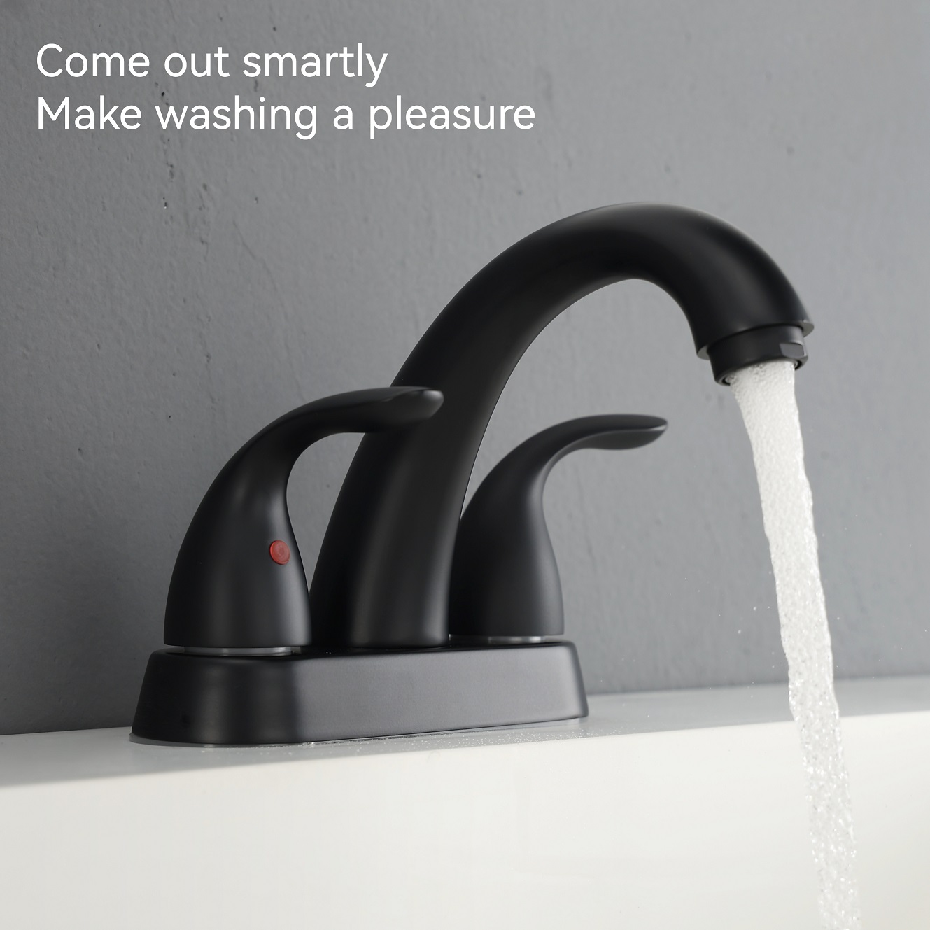 Sly latón cepillado níquel moderno tope y grifos grifo de lavabo de baño