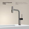 Sly Chrome Un solo agujero fría agua fría grifo de cocina moderna