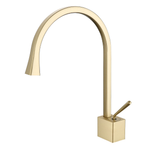 Sly Brass Cepillado Cironio Gold Single Many Curain Cromo Terminado Barato de Zinc Basin Baño