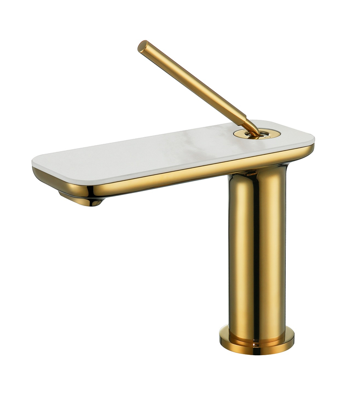 Sly Brass Titanium Gold One-Many Single Hole Modern Bathom Fregn Factur