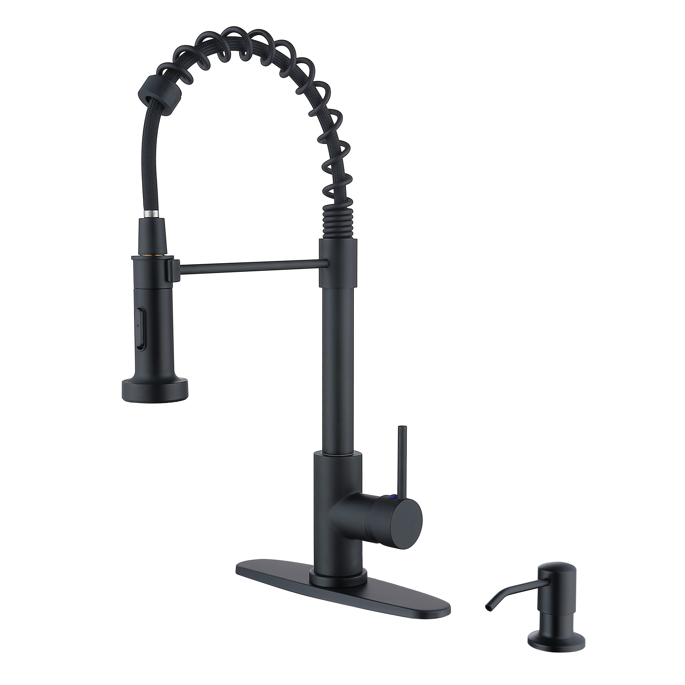 Sly Pull Out Mezcladora de cocina Reemplazo de cabezal de grifo de grifo curvado 304 Tipos de grifo de cocina.