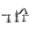 Grifo de lavabo de latón de lujo SLY, grifo mezclador de dos funciones montado en cubierta, grifo de lavabo de lavado de cara