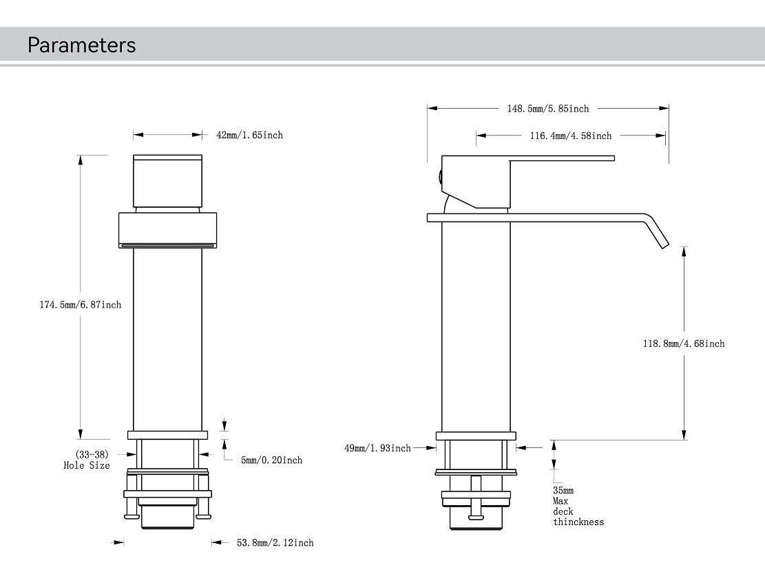 grifos negros para el ba&ntilde;o