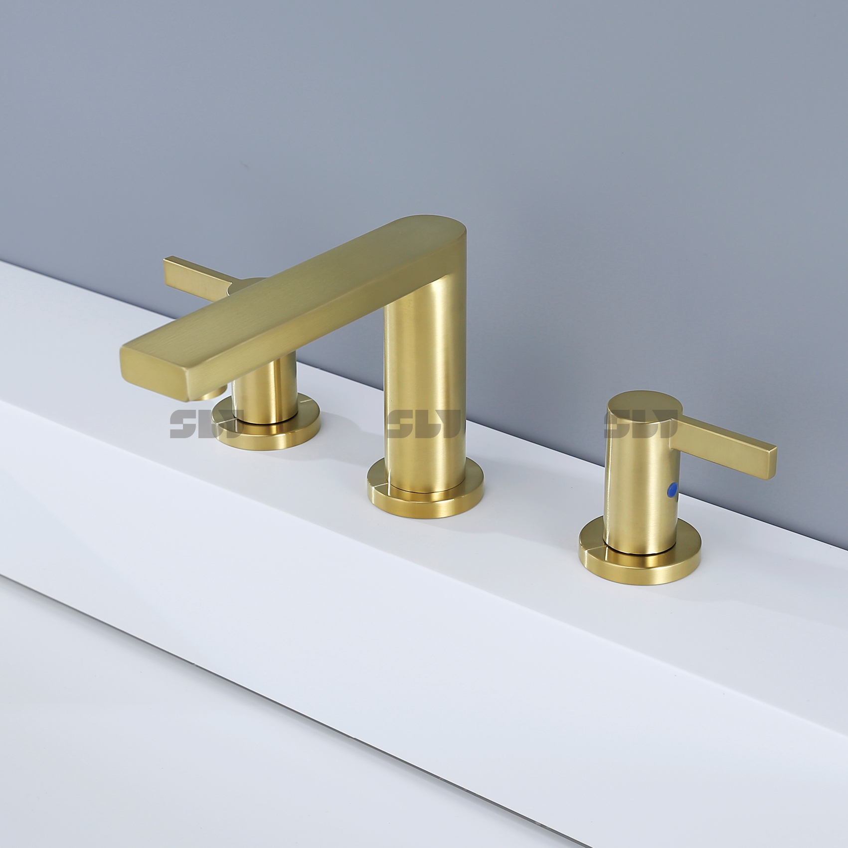 Grifo de doble manija de oro de lujo de venta caliente SLY