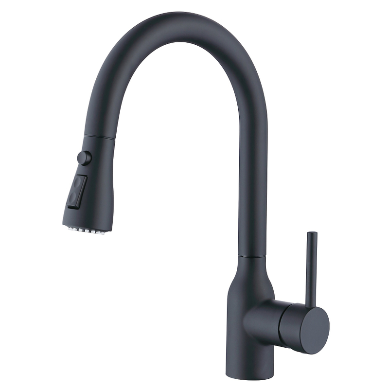 Sly Chrome Sprayer Fregadero de fregadero de la cocina de agua fría y caliente