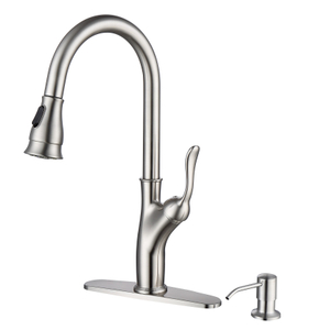 Sly cepillado níquel caliente agua fría puller y toque de fregadero de la batidora