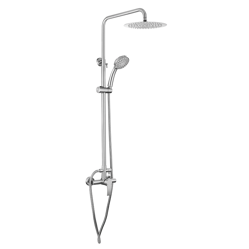 Samliyu 304 Cepillado de ducha de lluvia de grifo de acero inoxidable de acero